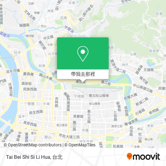 Tai Bei Shi Si Li Hua地圖
