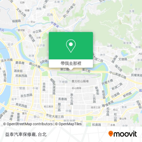 益泰汽車保修廠地圖