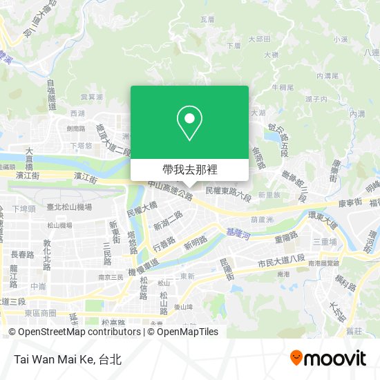 Tai Wan Mai Ke地圖