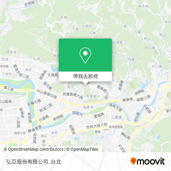 弘亞股份有限公司地圖