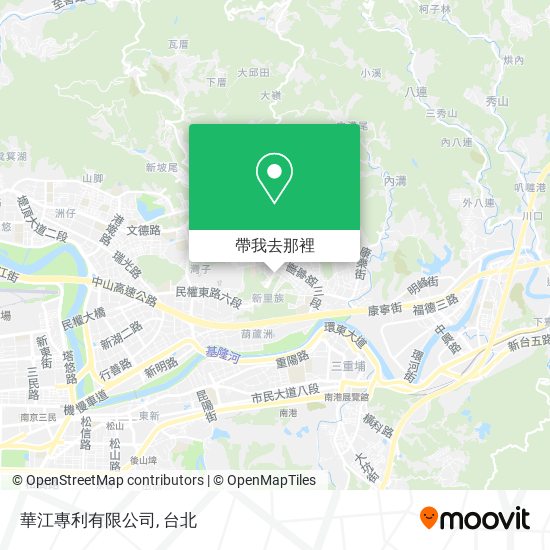 華江專利有限公司地圖
