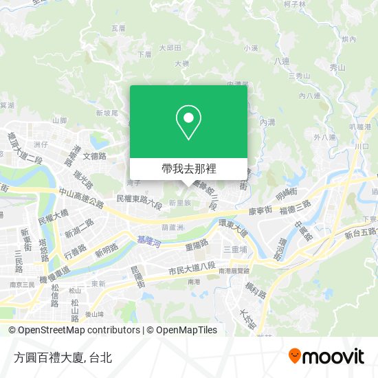 方圓百禮大廈地圖