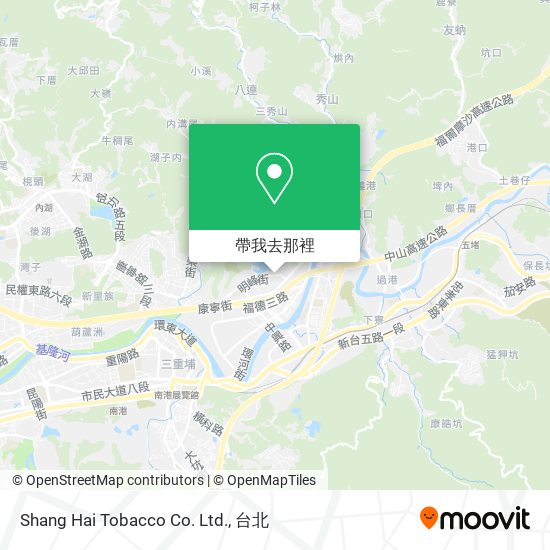 Shang Hai Tobacco Co. Ltd.地圖