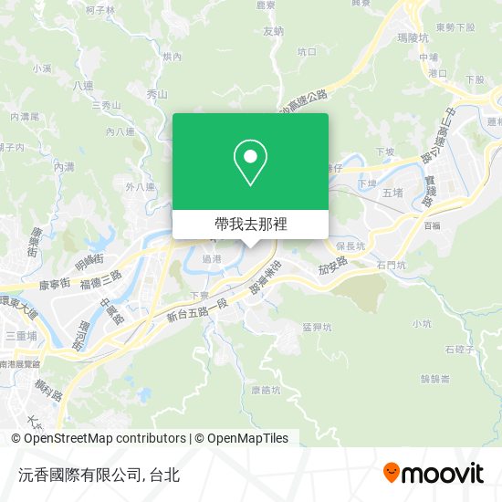 沅香國際有限公司地圖
