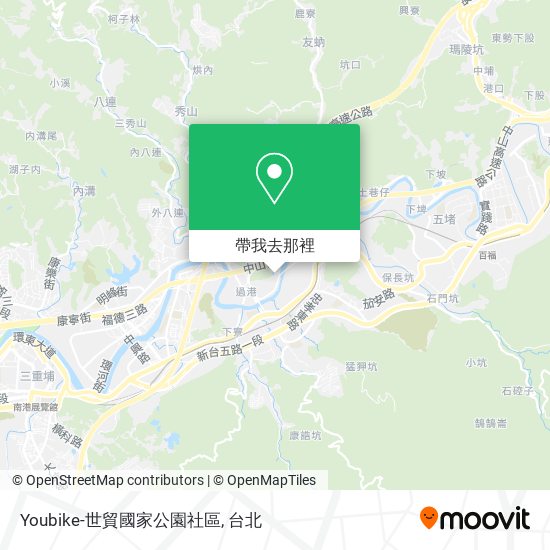 Youbike-世貿國家公園社區地圖