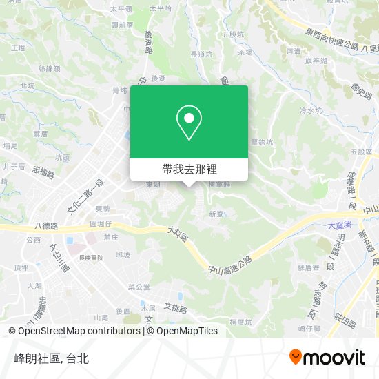 峰朗社區地圖