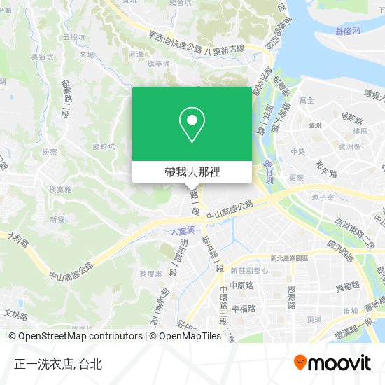正一洗衣店地圖