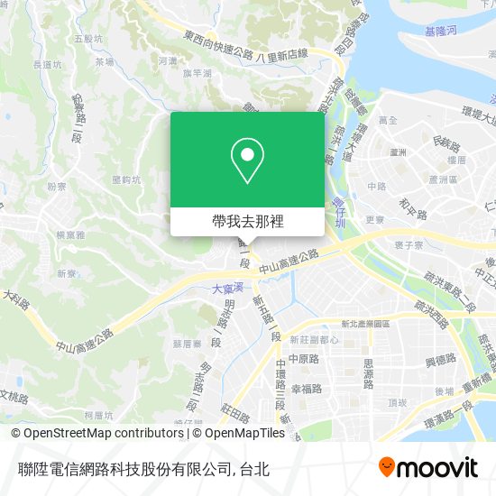 聯陞電信網路科技股份有限公司地圖
