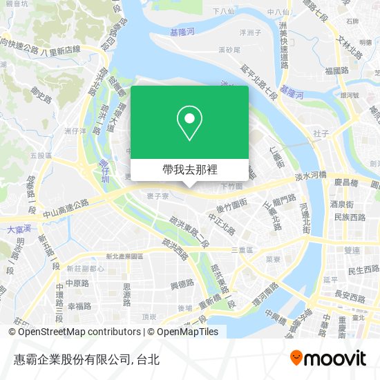 惠霸企業股份有限公司地圖