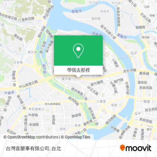 台灣喜樂事有限公司地圖
