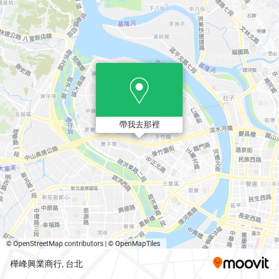 樺峰興業商行地圖