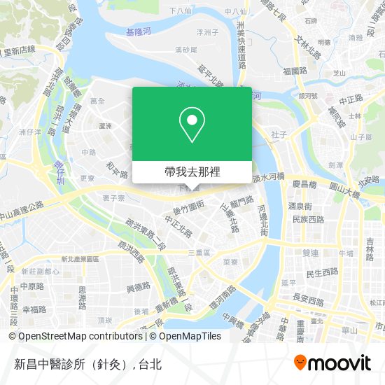新昌中醫診所（針灸）地圖