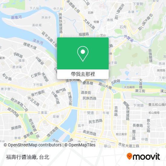 福壽行醬油廠地圖