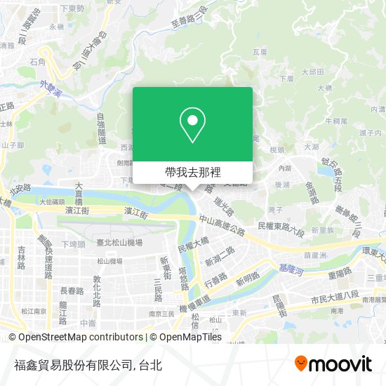 福鑫貿易股份有限公司地圖