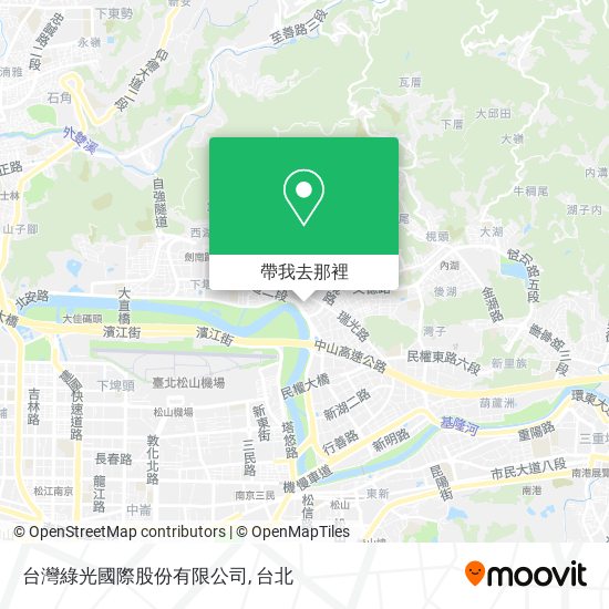 台灣綠光國際股份有限公司地圖