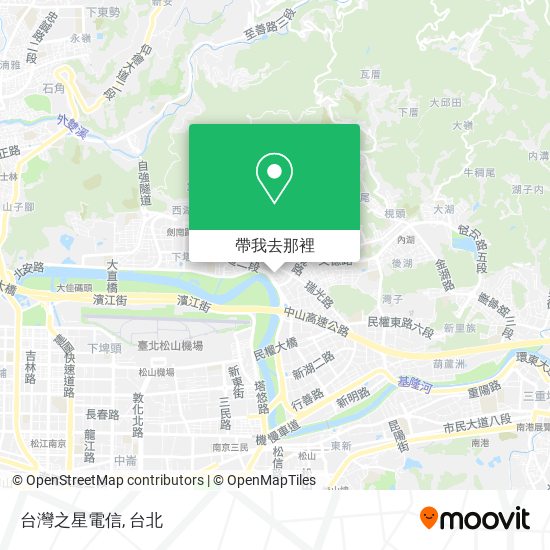 台灣之星電信地圖