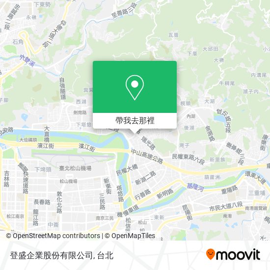 登盛企業股份有限公司地圖