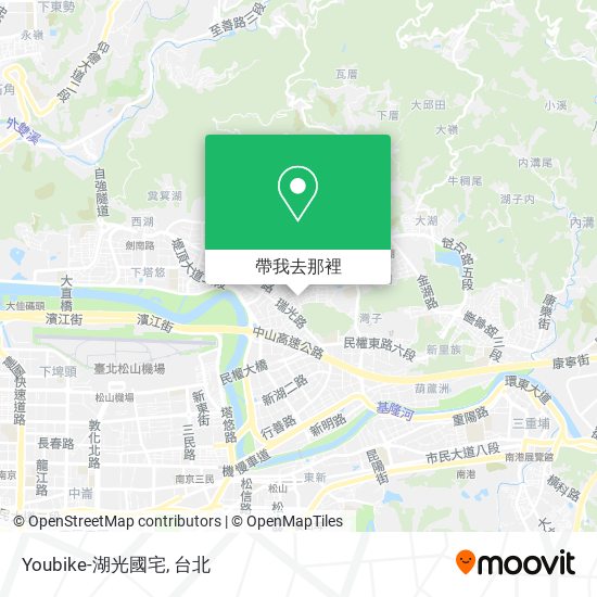 Youbike-湖光國宅地圖