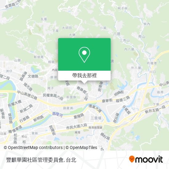 豐麒華園社區管理委員會地圖