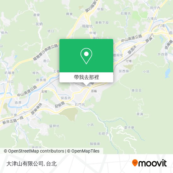 大津山有限公司地圖