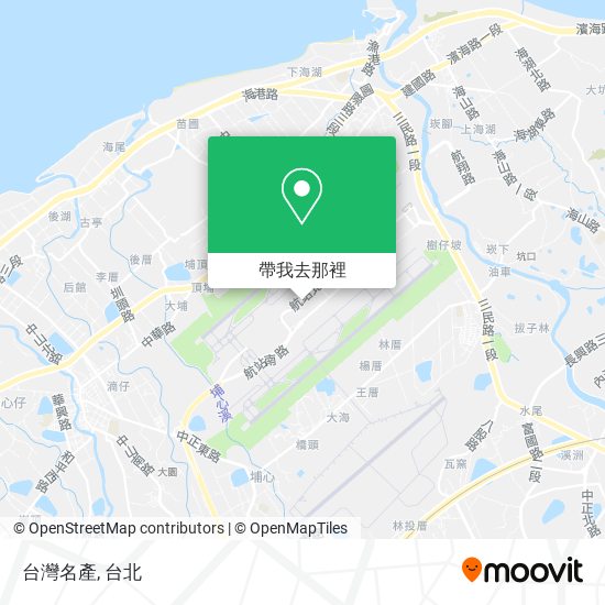 台灣名產地圖