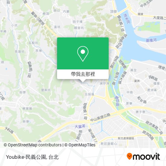 Youbike-民義公園地圖