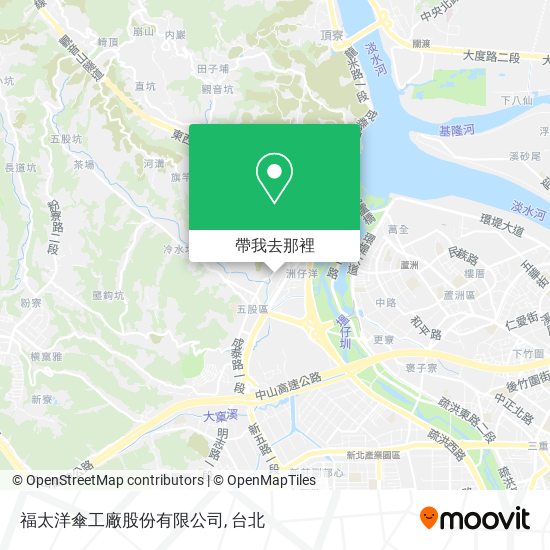福太洋傘工廠股份有限公司地圖