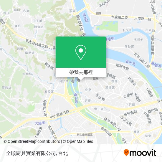 全順廚具實業有限公司地圖