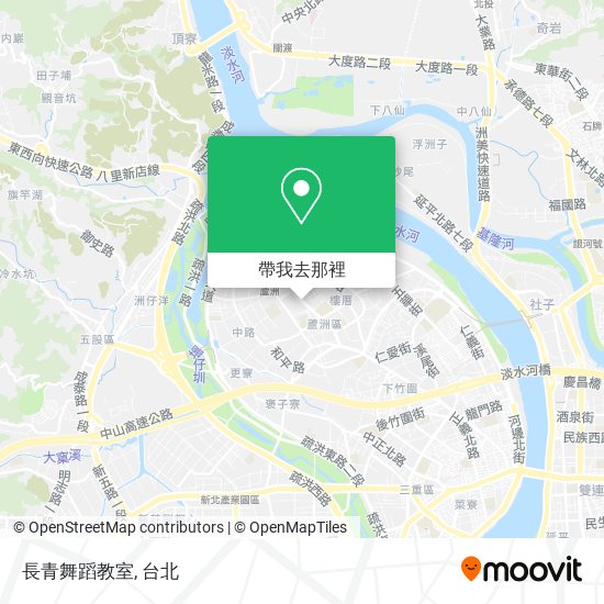 長青舞蹈教室地圖
