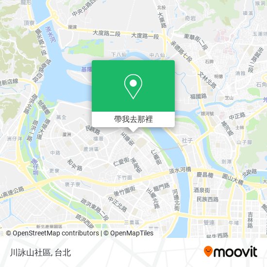 川詠山社區地圖