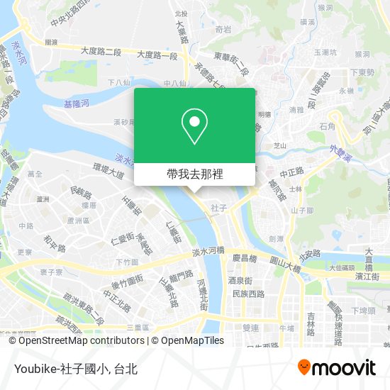 Youbike-社子國小地圖