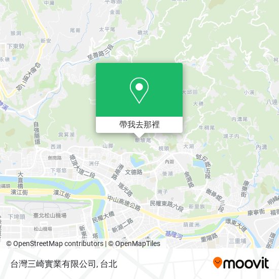 台灣三崎實業有限公司地圖