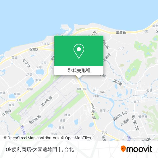 Ok便利商店-大園遠雄門市地圖