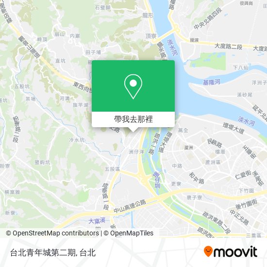 台北青年城第二期地圖