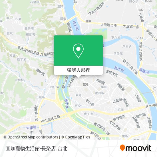 宜加寵物生活館-長榮店地圖