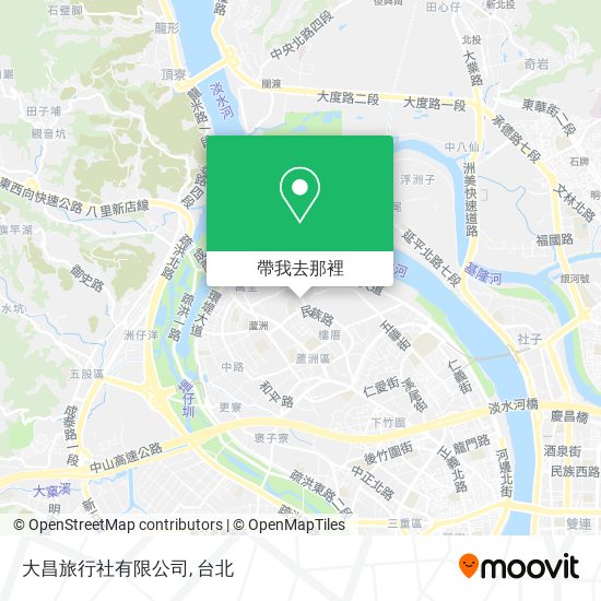 大昌旅行社有限公司地圖