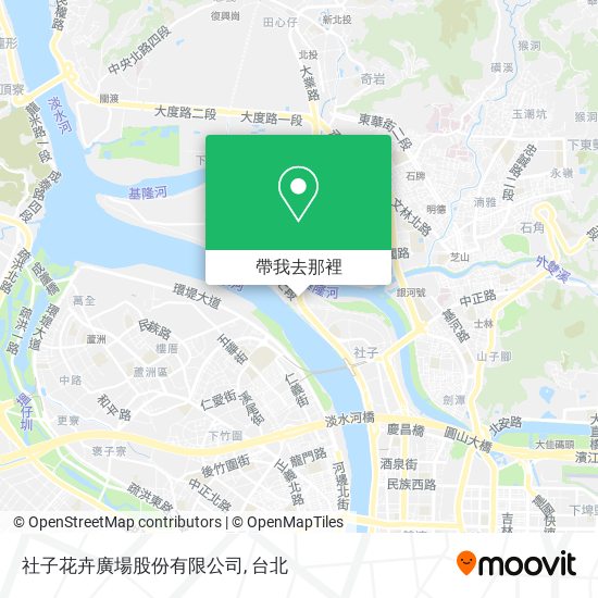 社子花卉廣場股份有限公司地圖