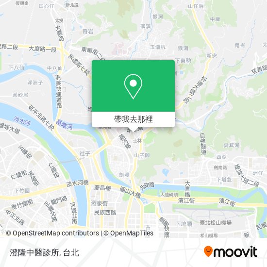 澄隆中醫診所地圖