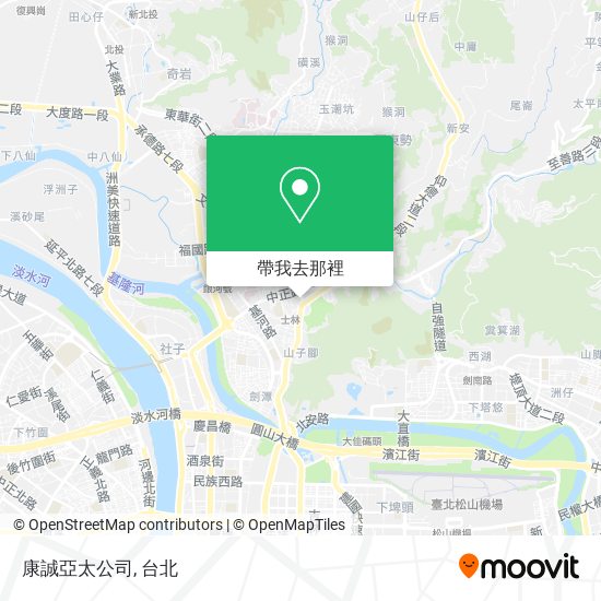 康誠亞太公司地圖