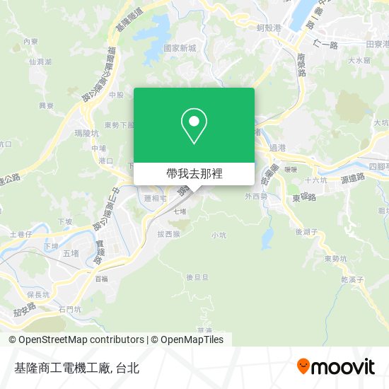 基隆商工電機工廠地圖