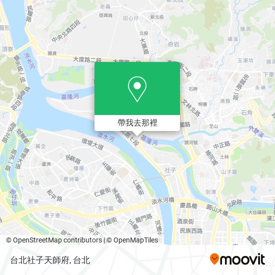 台北社子天師府地圖
