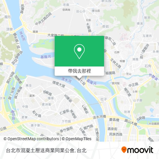 台北市混凝土壓送商業同業公會地圖