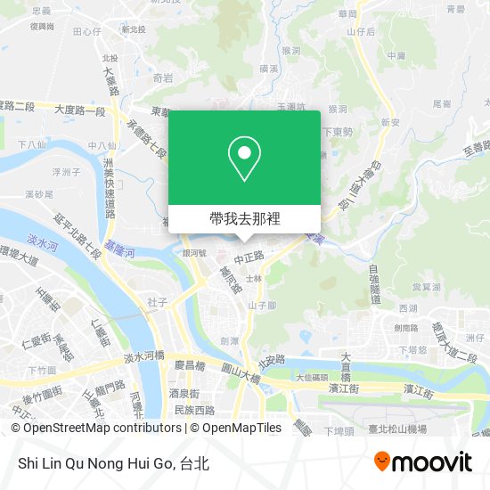 Shi Lin Qu Nong Hui Go地圖