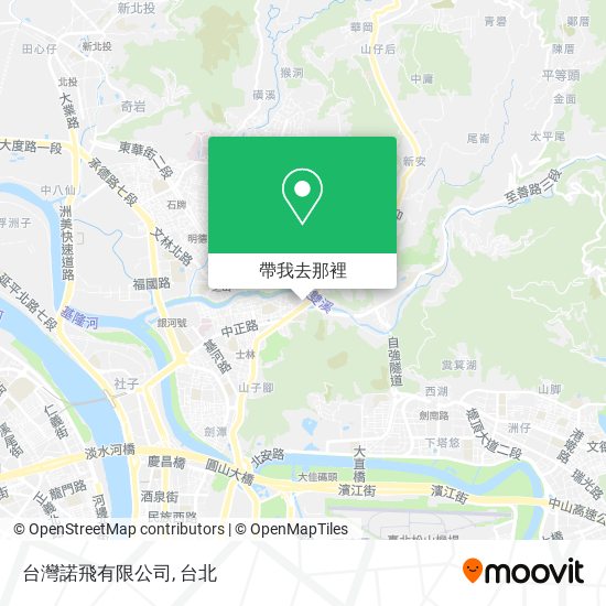 台灣諾飛有限公司地圖