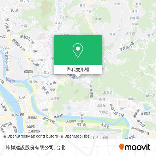 峰祥建設股份有限公司地圖
