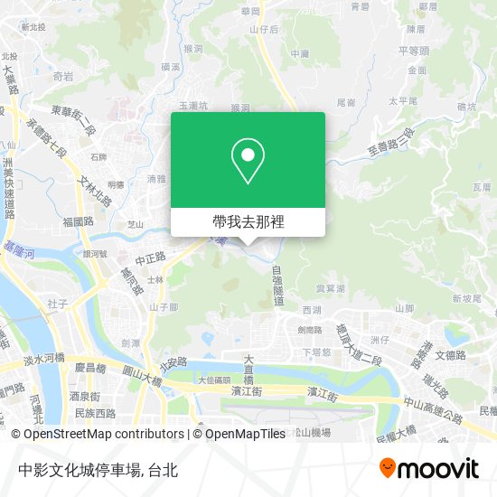 中影文化城停車場地圖