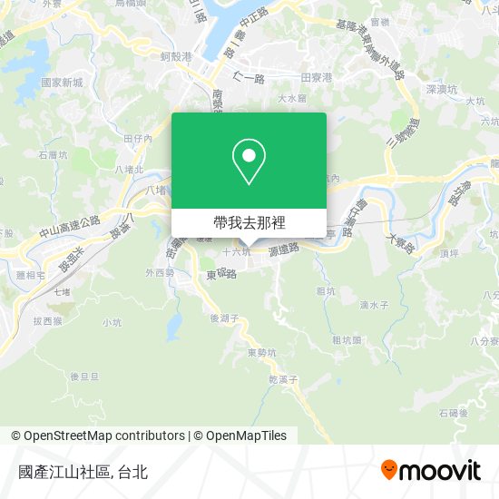 國產江山社區地圖