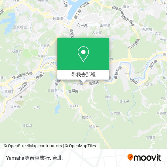 Yamaha源泰車業行地圖