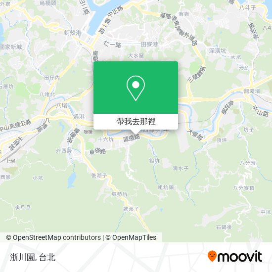 浙川園地圖