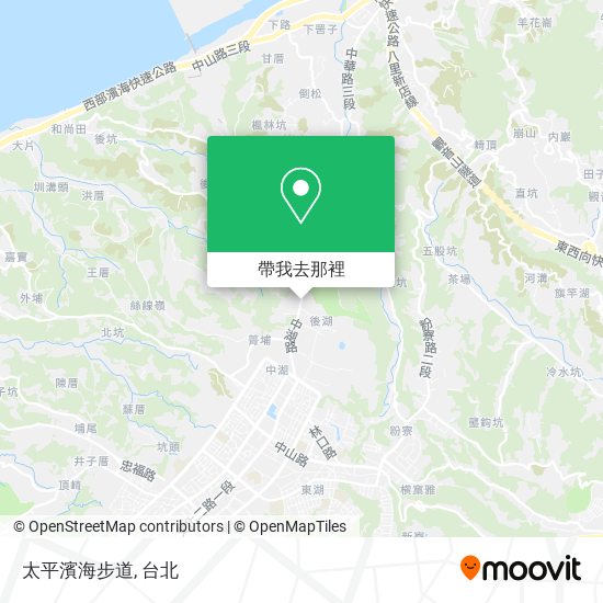 太平濱海步道地圖